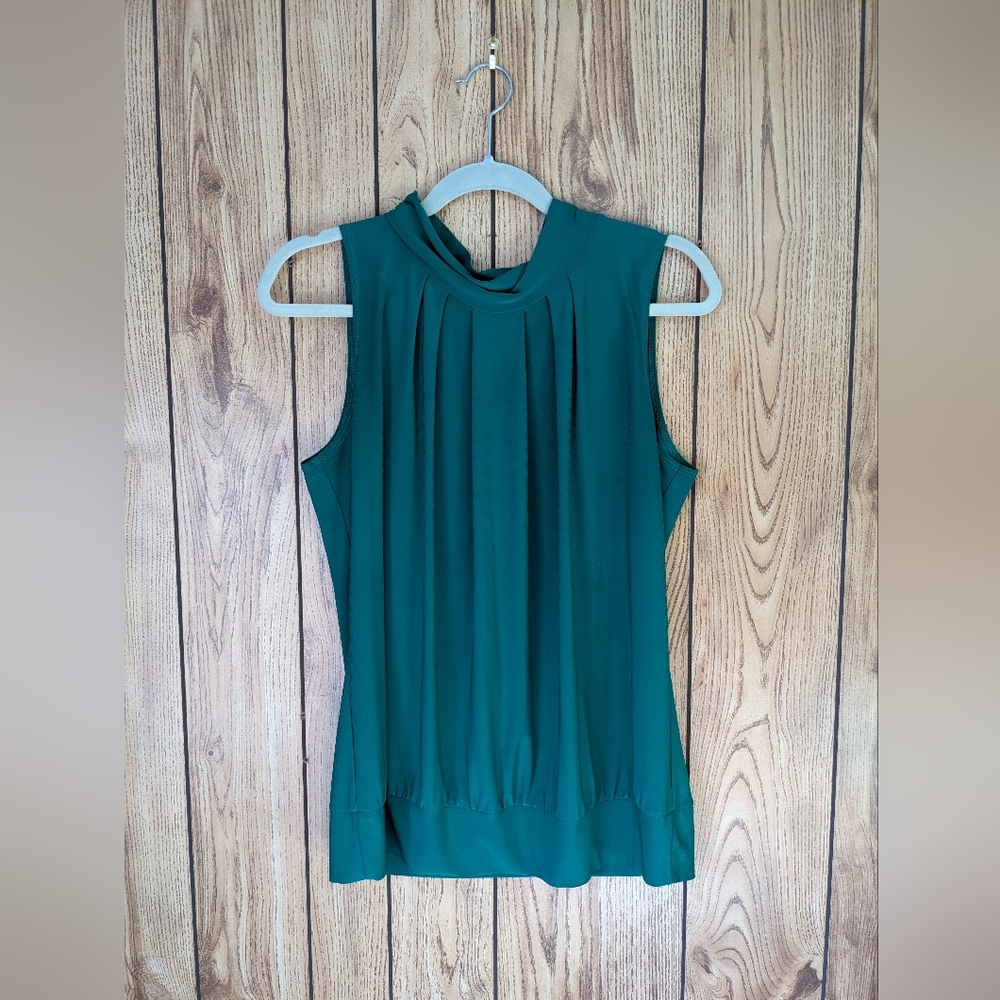 PerSeption Concept kelly green blouse